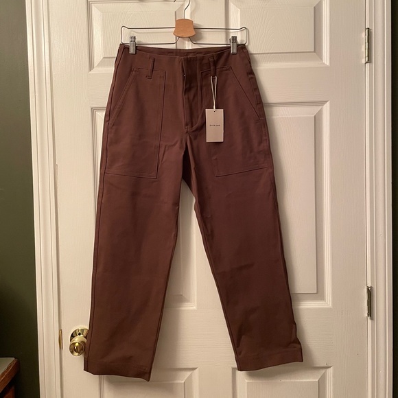 NWT Everlane The Bi-Stretch Utility Pant Cocoa 2 - Picture 8 of 11